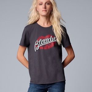 🆕 Blondie XL Music Tee by Simply Vera Vera Wang